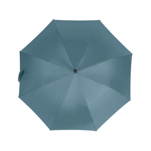 Зонт-трость Reviver с куполом из переработанного пластика; - купить именные сувениры в Воронеже