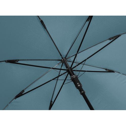 Зонт-трость Reviver с куполом из переработанного пластика; - купить подарки с логотипом в Воронеже