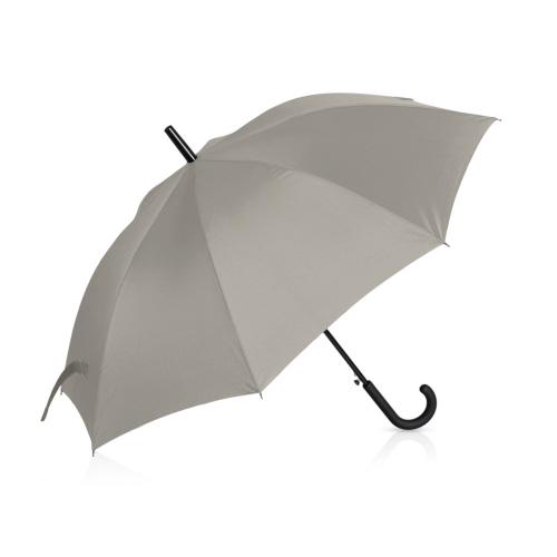 Зонт-трость Reviver с куполом из переработанного пластика, бежевый