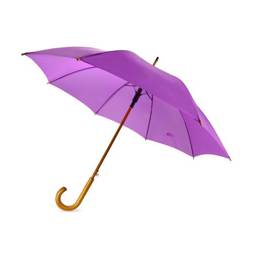 Зонт-трость полуавтоматический с деревянной ручкой; - купить бизнесс-сувениры в Воронеже