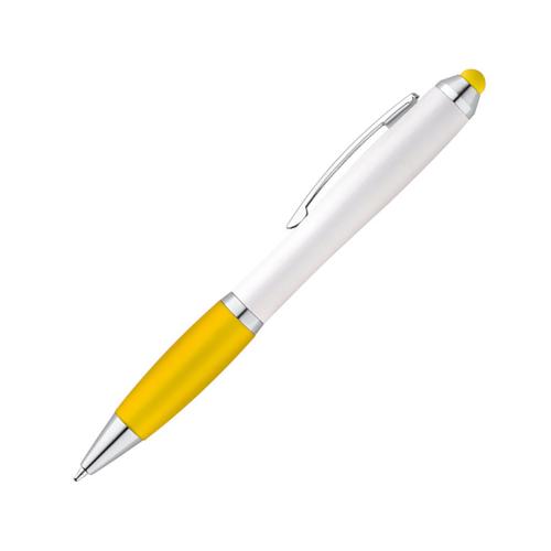 SANS.  Шариковая ручка с зажимом из металла, Желтый