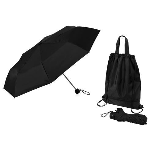 Зонт Picau из переработанного пластика в сумочке; - купить бизнесс-сувениры в Воронеже