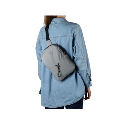 Светоотражающая сумка на одно плечо Neo Reflector на одно плечо; - купить подарки с логотипом в Воронеже