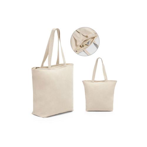 HACKNEY. Сумка из 100% хлопка на застежке; - купить подарки с логотипом в Воронеже