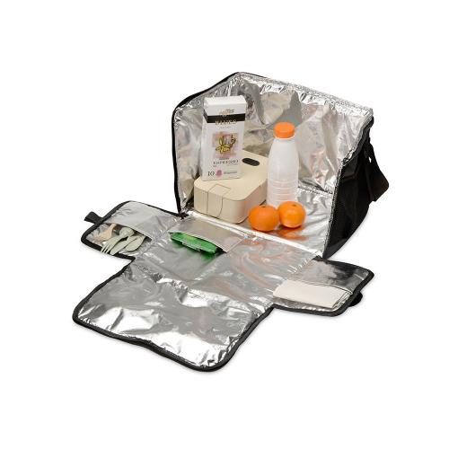 Раскладывающаяся сумка-холодильник Cool; - купить подарки с логотипом в Воронеже