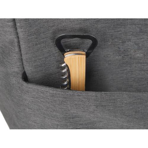 Набор для пикника Fabar сумка-холодильник и бамбуковый столик на ножках; - купить подарки с логотипом в Воронеже