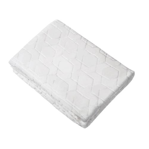 Светящийся в темноте плед Lattice белый; - купить необычные сувениры в Воронеже