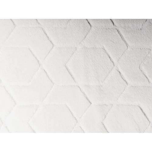 Светящийся в темноте плед Lattice белый; - купить подарки с логотипом в Воронеже