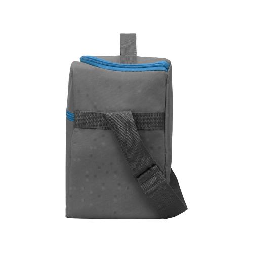 Изотермическая сумка-холодильник Classic c контрастной молнией; - купить подарки с логотипом в Воронеже