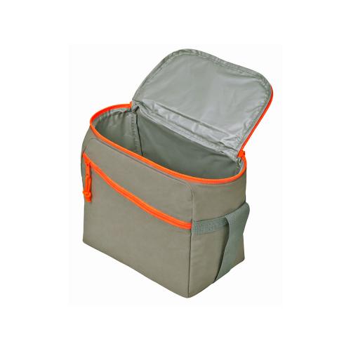 Изотермическая сумка-холодильник Neo Classic c контрастной молнией; - купить именные сувениры в Воронеже