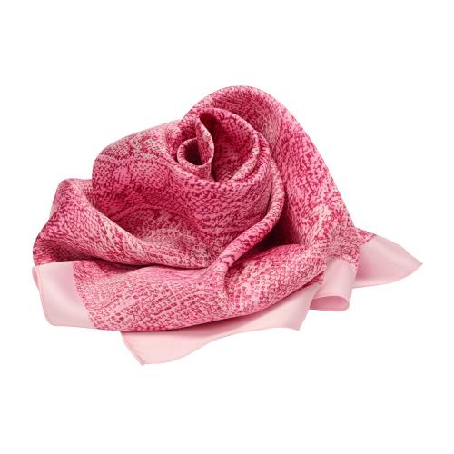 Платок розовый 500*515 мм в подарочном мешке; - купить необычные подарки в Воронеже