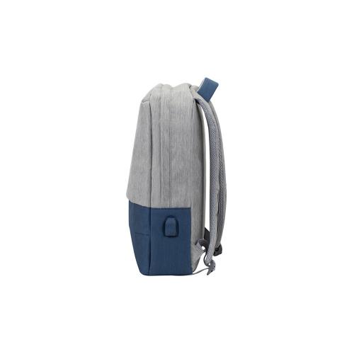 RIVACASE 7562 grey/dark blue рюкзак для ноутбука 15.6''; - купить подарки с логотипом в Воронеже