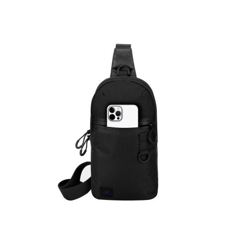 RIVACASE 5312 black сумка слинг для мобильных устройств /12; - купить именные сувениры в Воронеже