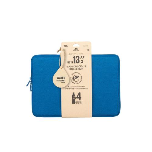 RIVACASE 7703 azure blue ECO чехол для ноутбука 13.3-14 / 12; - купить подарки с логотипом в Воронеже