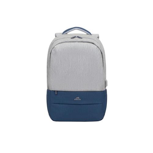 RIVACASE 7567 grey/dark blue рюкзак для ноутбука 17.3 / 6; - купить необычные подарки в Воронеже
