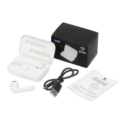 Беспроводные наушники TWS Mels; - купить подарки с логотипом в Воронеже