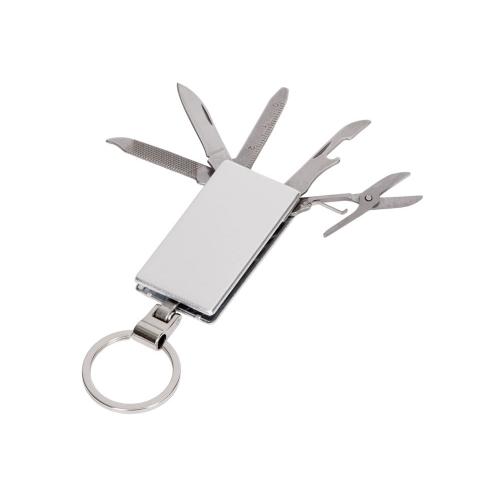 Мультитул-брелок 5-в-1 Badge; - купить именные сувениры в Воронеже