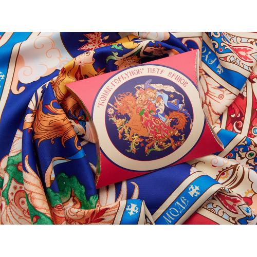 Платок Конёк - Горбунок; - купить подарки с логотипом в Воронеже