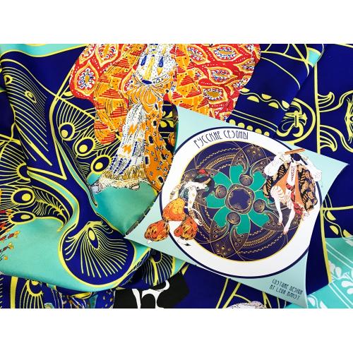 Платок Русские сезоны. Леон Бакст; - купить подарки с логотипом в Воронеже