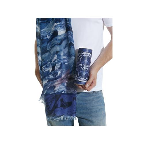 Шарф/ Палантин Уральский хребет; - купить подарки с логотипом в Воронеже