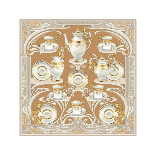 Платок Сысертский фарфор; - купить необычные подарки в Воронеже