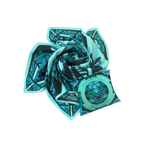 Платок Малахитовая шкатулка; - купить необычные сувениры в Воронеже