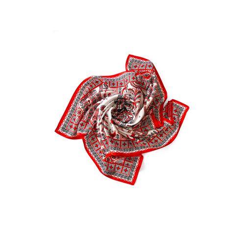 Платок Мезенская роспись; - купить именные сувениры в Воронеже