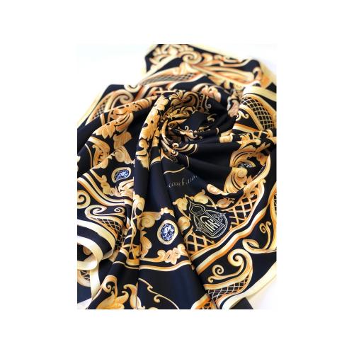 Платок Златоустовская гравюра; - купить необычные подарки в Воронеже