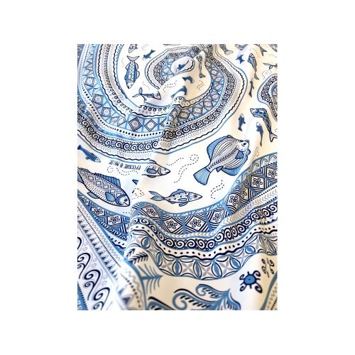 Платок Белое море. Мезень; - купить именные сувениры в Воронеже