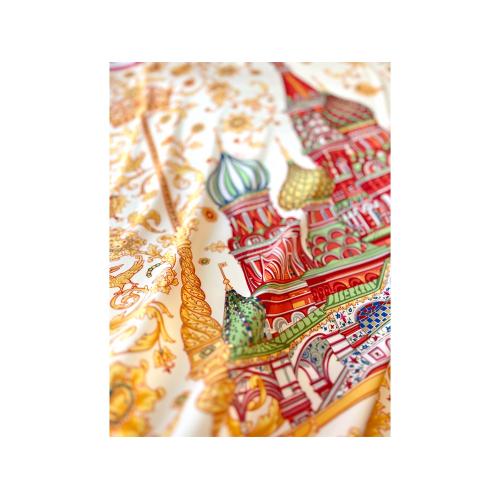 Платок Собор Василия Блаженного; - купить необычные подарки в Воронеже