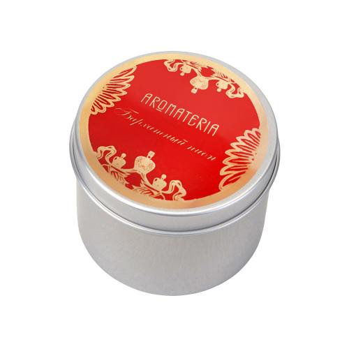 Набор: платок Кремль – Москва и свеча Бархатный пион; - купить подарки с логотипом в Воронеже