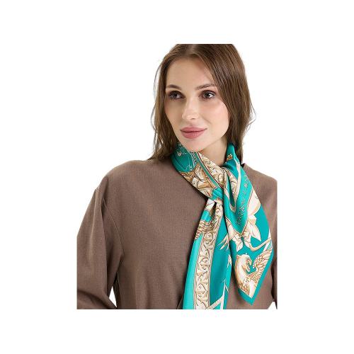 Платок Казань Драгоценная изумрудный; - купить необычные подарки в Воронеже