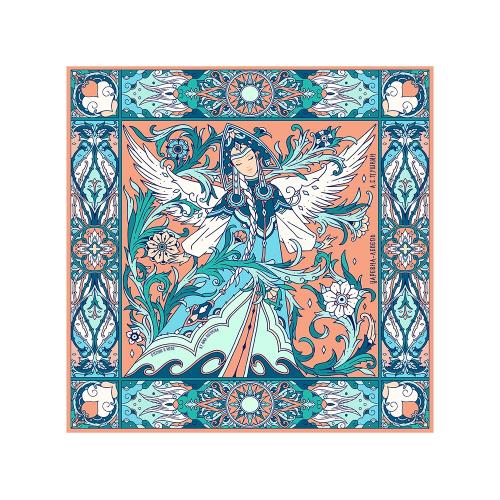 Набор: платок Царевна Лебедь и свеча Вдохновение; - купить необычные подарки в Воронеже