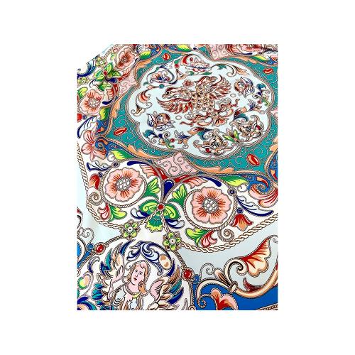 Платок Шедевры русских эмальеров; - купить необычные подарки в Воронеже