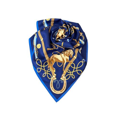 Платок Конный клуб; - купить необычные подарки в Воронеже