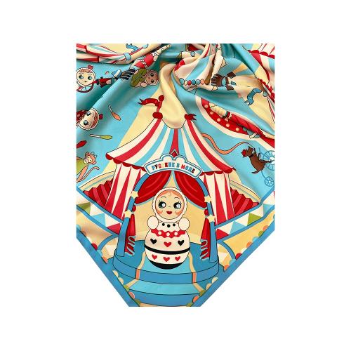 Платок Русская неваляшка. Праздник; - купить необычные сувениры в Воронеже