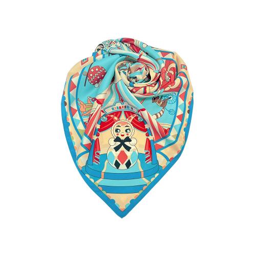 Платок Русская неваляшка. Праздник; - купить необычные подарки в Воронеже