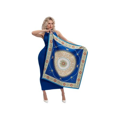 Платок Павловск. Севрский фарфор; - купить именные сувениры в Воронеже