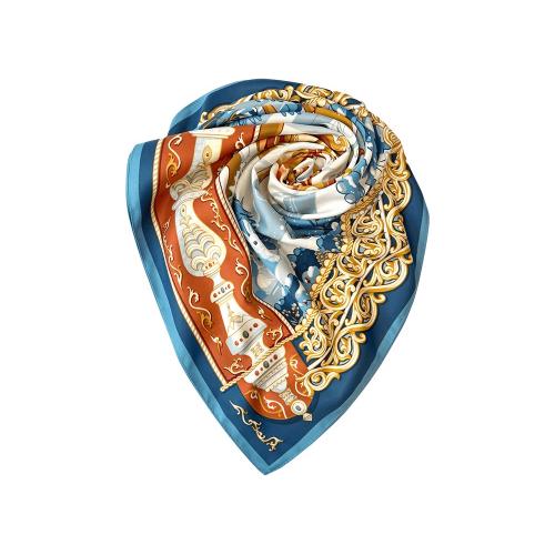 Платок Русская зима; - купить необычные подарки в Воронеже