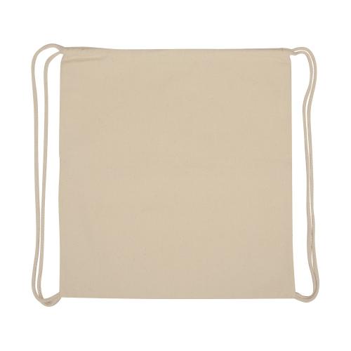 Рюкзак-мешок хлопковый Lark с цветной молнией; - купить подарки с логотипом в Воронеже