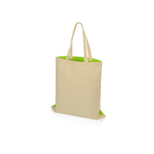 Сумка для шопинга Twin двухцветная из хлопка, 180 г/м2; - купить необычные сувениры в Воронеже