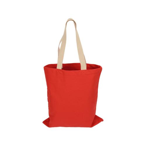 Сумка для шопинга Steady из хлопка с парусиновыми ручками, 260 г/м2; - купить необычные сувениры в Воронеже