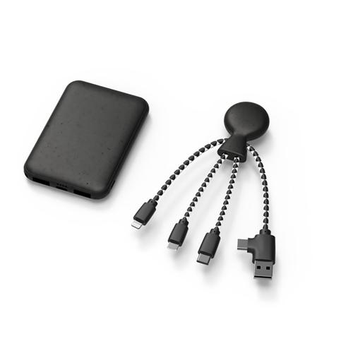 Портативное зарядное устройство BioPack c кабелем Mr. Bio, 5000 mAh; - купить необычные подарки в Воронеже