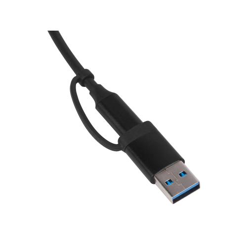 USB-хаб Link с коннектором 2-в-1 USB-C и USB-A, 2.0/3.0; - купить именные сувениры в Воронеже