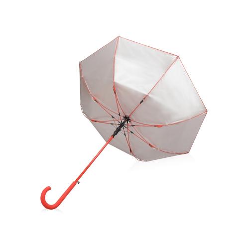 Зонт-трость Silver Color полуавтомат; - купить именные сувениры в Воронеже