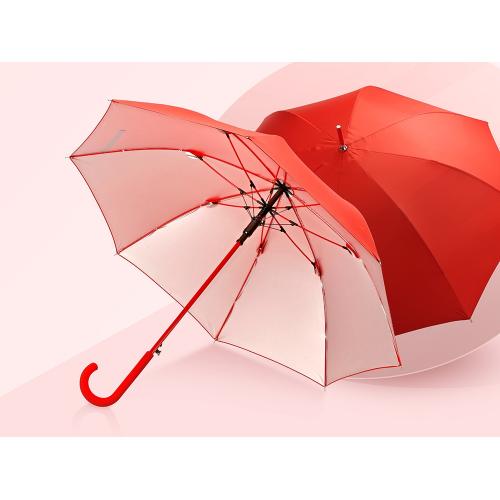 Зонт-трость Silver Color полуавтомат; - купить необычные подарки в Воронеже