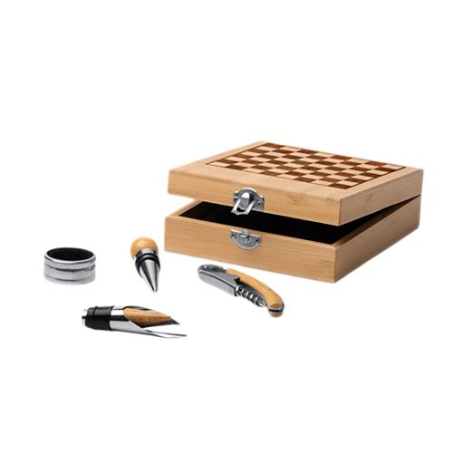 Набор для вина с шахматами ФРЕСНО; - купить необычные сувениры в Воронеже