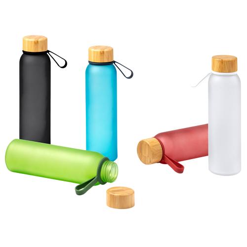 Бутылка из переработанного стекла  VOZNAN черный; - купить необычные подарки в Воронеже