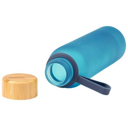 Бутылка из переработанного стекла  VOZNAN королевский синий; - купить необычные подарки в Воронеже