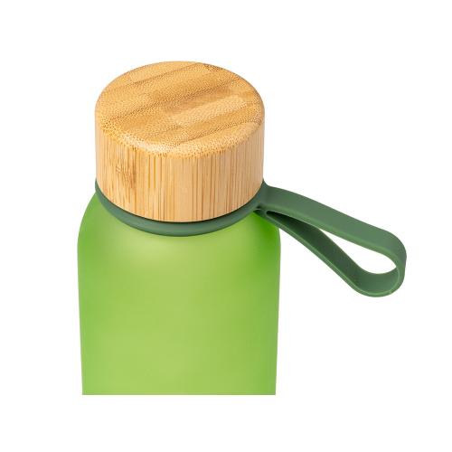 Бутылка из переработанного стекла  VOZNAN зеленый; - купить необычные подарки в Воронеже